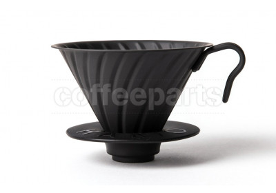 Hario 2-Cup V60 Matte Black Metal Coffee Dripper