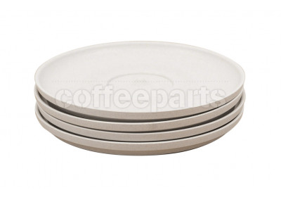 Huskee 3oz Saucer 4 Pack: Natural 