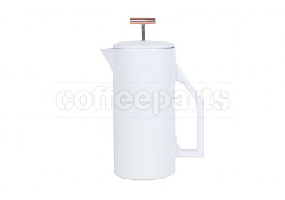 Yield Design Cream Ceramic 850ml Coffee French Press