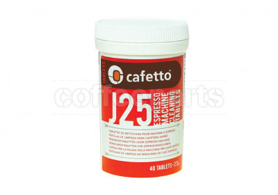 Cafetto J25 Cleaning Tablets for Jura / Krups Super Auto (40 Tablets)