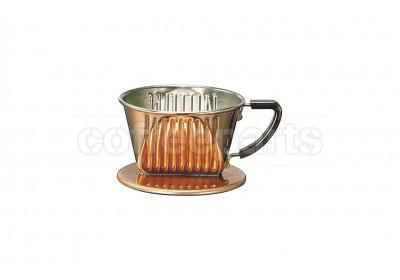 Kalita 101 Copper Coffee Dripper (uses Kalita 101 Coffee Filters)