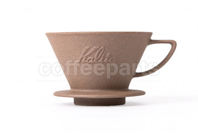 Kalita SG 185 Sagan (Sandstone) Ceramic Wave Coffee Dripper (uses Kalita Wave Filters)