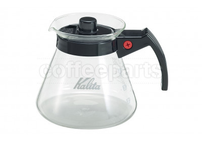 Kalita 500ml Filter Coffee Server N (Black Plastic Handle)