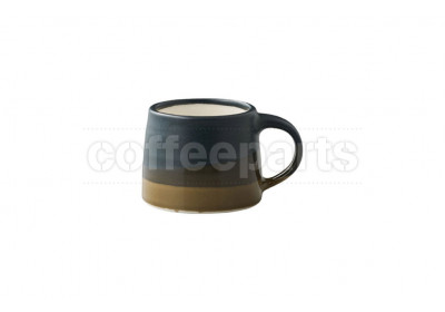 Kinto 110ml Porcelain Mug : Black and Brown