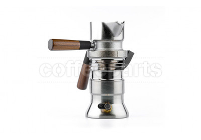 Modern 9Barista espresso machine showcasing premium stainless steel.