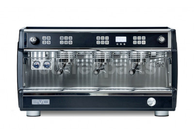 Dalla Corte EVO 2 Espresso Coffee Machine 3-Group: Black