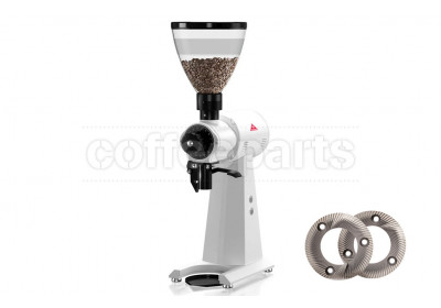 Mahlkönig EK43 Grinder with Turkish Blades: White - RAL9010 