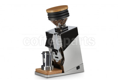 Eureka Oro Mignon Single Dose 65E Coffee Grinder: Chrome