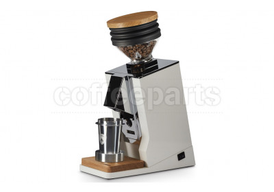 Eureka Oro Mignon Single Dose 65E Coffee Grinder: White