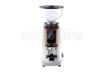 Fiorenzato AllGround Sense Coffee Grinder: Arctic White/Walnut