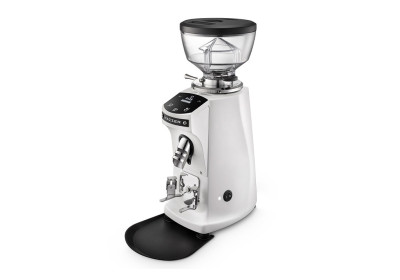 Mazzer Mini E On Demand Home Coffee Grinder: White