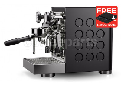 Rocket TCA Appartamento Coffee Machine: Black/Black