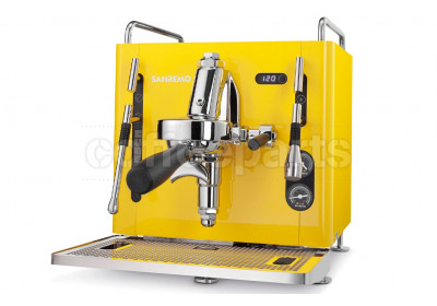 SanRemo Cube R Coffee Machine: Yellow