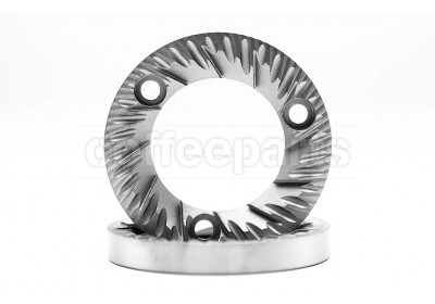 SSP Cast Lab Sweet Silver Knight 64mm Burrs to fit Fellow ODE / Mazzer Mini / Super Jolly / Lagom 64