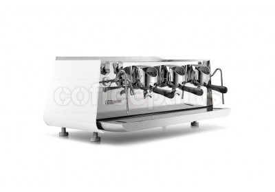 VA Eagle One 3-Group Commercial Coffee Machine: White