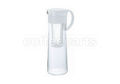 Hario Mizudashi 1lt Cold Brew Slow Coffee Pot: White (MCPN-14W)