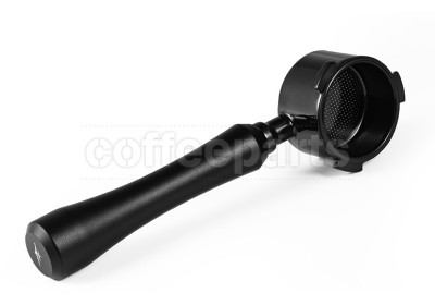 MHW Astra Collection Bottomless Portafilter: 51mm Black/Black (Delonghi)