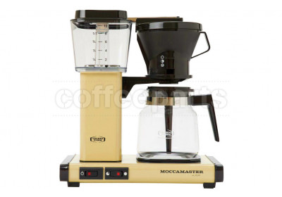 Moccamaster 1.25lt Classic KB741AO Pastel Yellow Filter Coffee Brewer