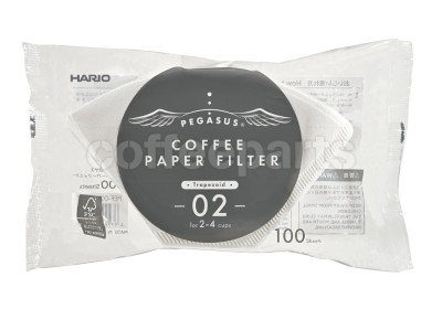 Hario Paper Filter 02W 100sheets