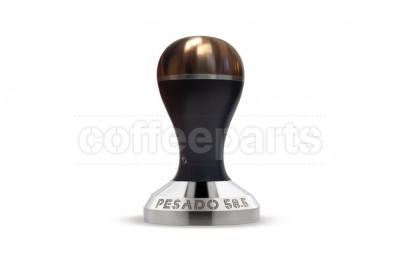 Pesado 58.5mm Modular Coffee Tamper: Black and Bronze