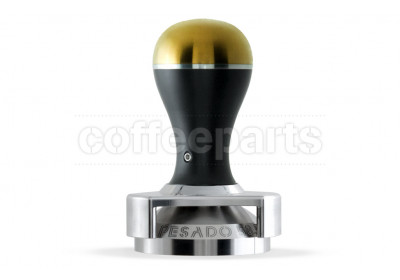 Pesado 58.5mm Coffee Tamper Depth Adjuster : Black and Gold Modular