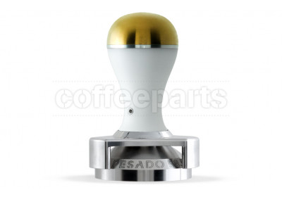Pesado 58.5mm Coffee Tamper Depth Adjuster : White and Gold Modular