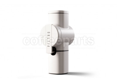 Pietro Hand Coffee Grinder - MultiPurpose Blades: Arctic White