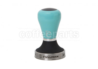 Pullman Barista 58.55mm BigStep Tamper Stainless Flat: Tiffany Blue