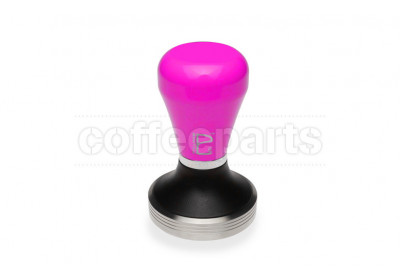 Pullman Barista 58.3mm Flat Tamper with Fluro Pink Handle