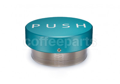 Clockworks Push Cyan 58.5mm Coffee Tamper
