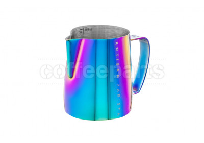 Artisan Barista Milk Jug 350ml: Rainbow