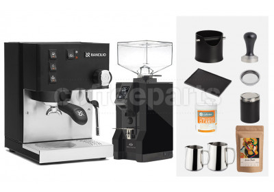 Rancilio Silvia / Specialita Espresso Machine Package: Black