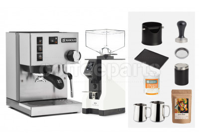 Rancilio Silvia / Specialita Espresso Machine Package