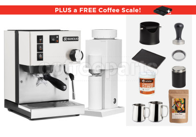 Rancilio V6 Espresso Machine Package: White
