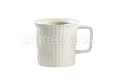 zeroHero Rib Mug 240ml: Baysalt White