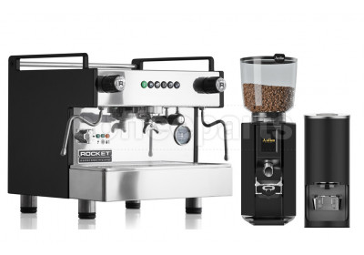 Rocket Boxer (10A) Coffee Machine Package: Black