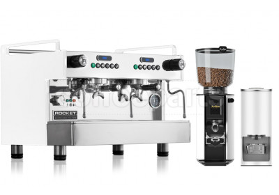 Rocket Boxer 2Gr (15A) Coffee Machine Package: White