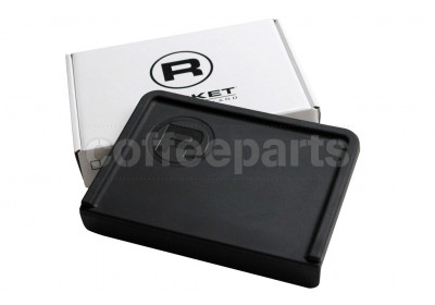 Rocket Corner Ridged Silicon Tamping Mat : Black