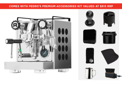 SALE | Rocket Appartamento Coffee Machine with Black Inserts