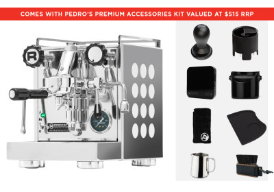 SALE | Rocket Appartamento Coffee Machine with White Inserts