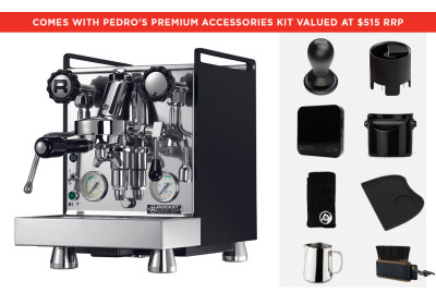 Rocket Mozzafiato Type R Cronometro Coffee Machine: Nera (Black)