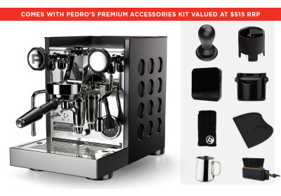 EOFY | Rocket TCA Appartamento Coffee Machine: Black/Black