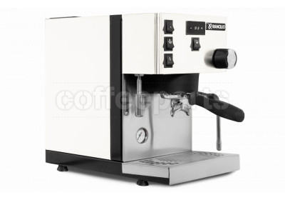 Rancilio Silvia Pro X Dual Boiler Home Espresso Coffee Machine: White