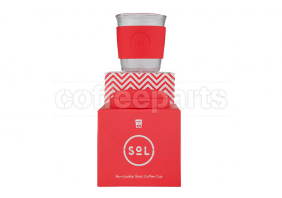 SoL 8oz Rocket Red Reusable Cup