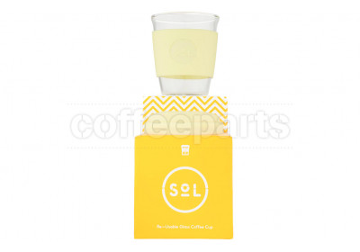 SoL 12oz Yummy Yellow Reusable Cup