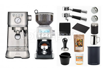 Solis & Breville Pro Barista Machine Package: Silver
