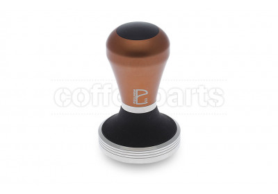 Pullman Barista 58.3mm Flat Tamper with Russet Bronze Handle