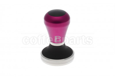 Pullman Barista 58.3mm Flat Tamper with Amaranth Pink Handle