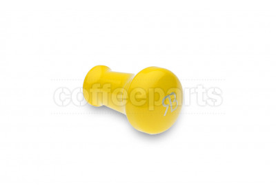 Reg Barber tamper handle only: powder coated yellow