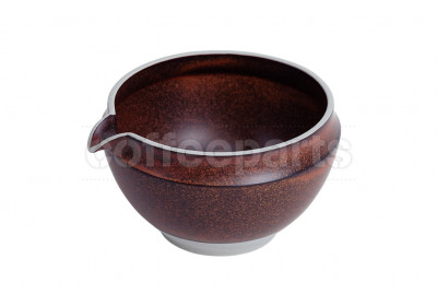 Origami Matcha Bowl: Evening Light (Brown)